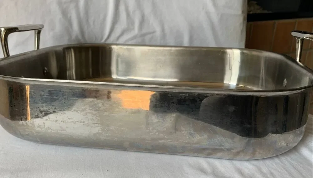 All-Clad Stainless Steel 14” x 12” Roasting Oven Pan with Rack